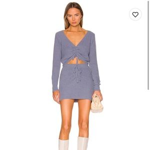 Superdown Serina Sweater Skirt Set size S